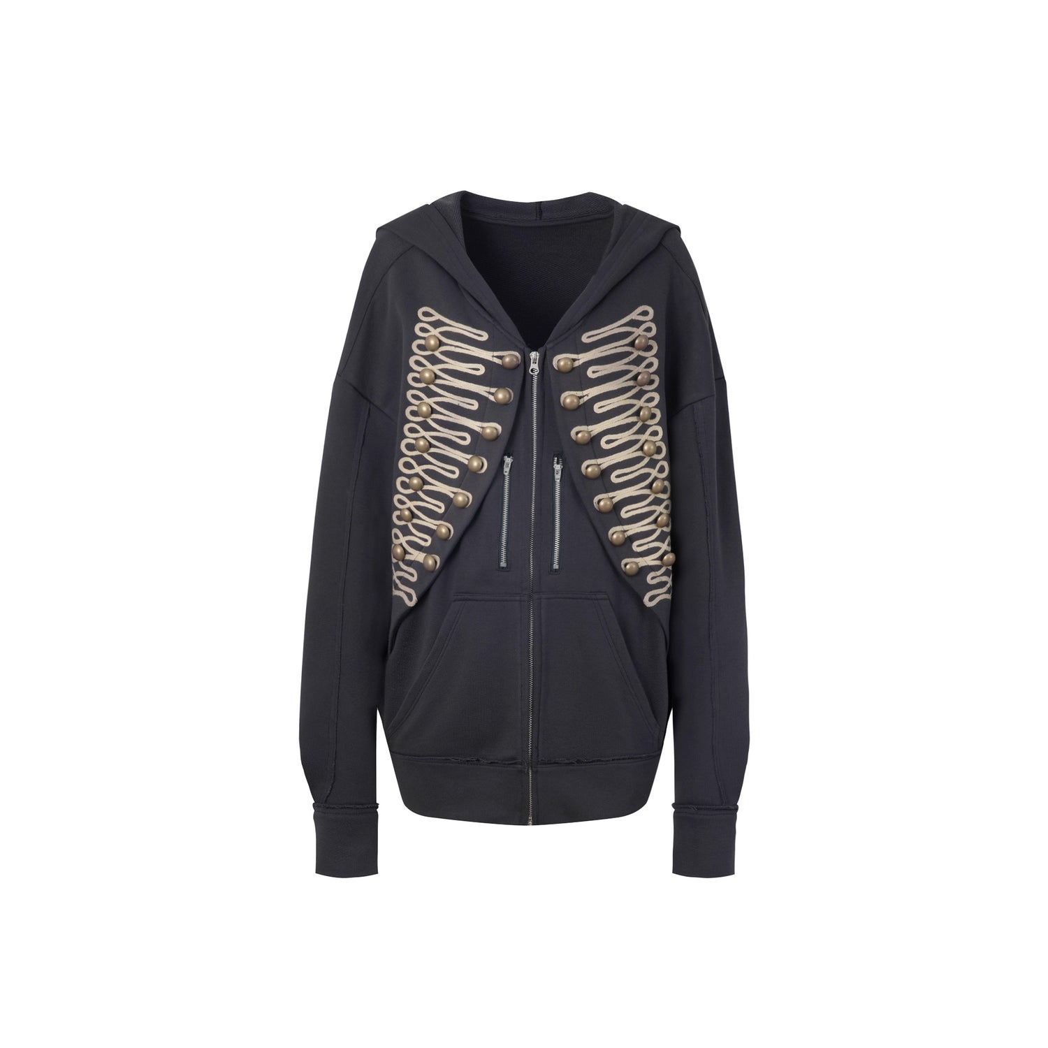 DoublePunch_Soft_Cotton_Blend_Classic_Loose_Hooded_Zip_Side_Pocket_Cuffed_Women_Hoodies_MISSTT