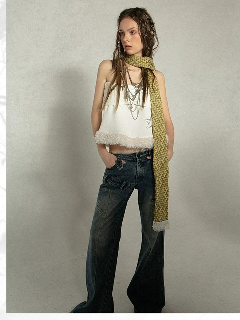 DoublePunch Soft Cotton Two Piece Casual Relaxed Women Cream Caramel Matching Skirt Hoodies