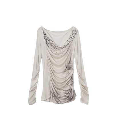 DoublePunch_Soft_Lyocell_Slim_Fit_Asymmetric_Shoulder_Rhinestone_Print_Long_Sleeve_T-Shirt_MISSTT