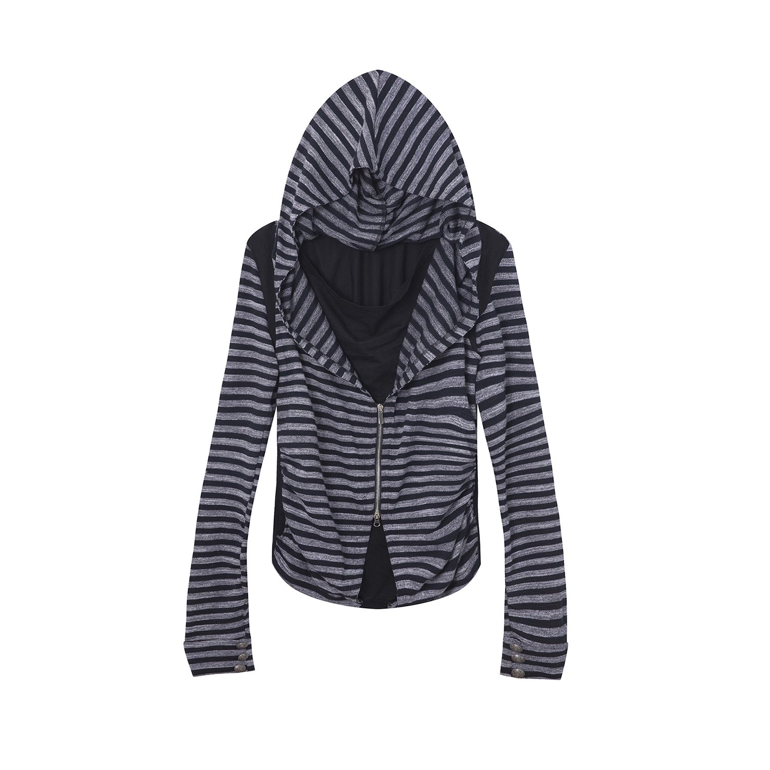 DoublePunch_Soft_Vintage_Layered_Hooded_Long_Sleeve_Women_Striped_Patchwork_Hoodies_MISSTT