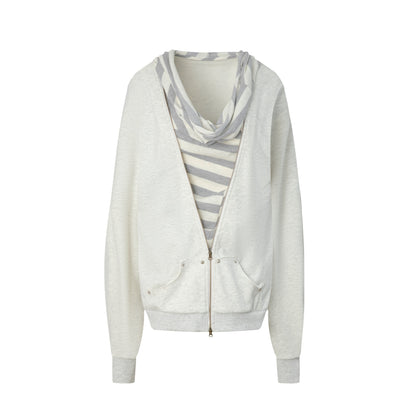 DoublePunch_Striped_Double_Layer_Oversize_Drop_Shoulder_Women&