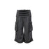 DoublePunch Vintage Low Waist 3D Tailored Zipper Loose Women&