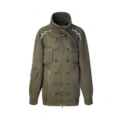 DoublePunch_Washed_Padded_Drop_Shoulder_Midlength_Loose_Women&
