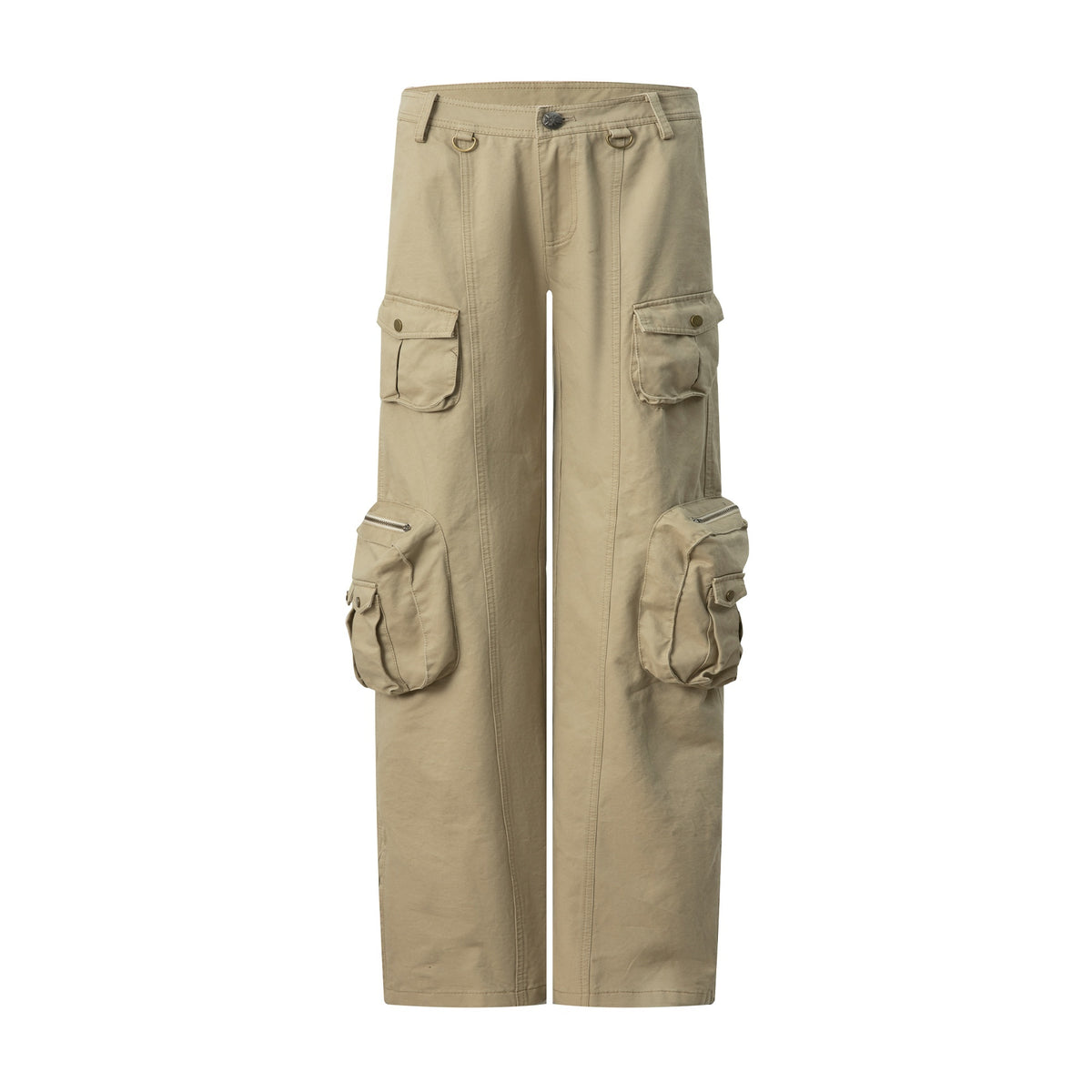 DoublePunch_Washed_Utility_Pocket_Straight_Leg_Techwear_Women&