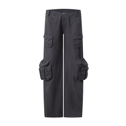DoublePunch_Washed_Utility_Pocket_Straight_Leg_Techwear_Women&