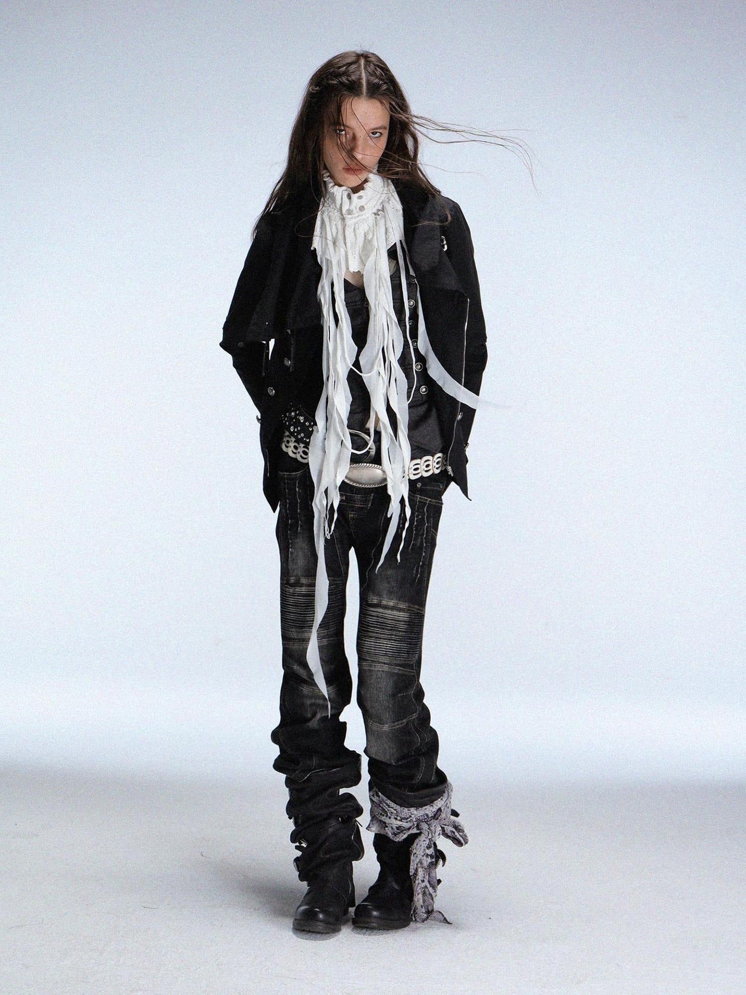 DoublePunch_need_upload Soft Lightweight Casual Polyester Lined Solid White Women Accessories