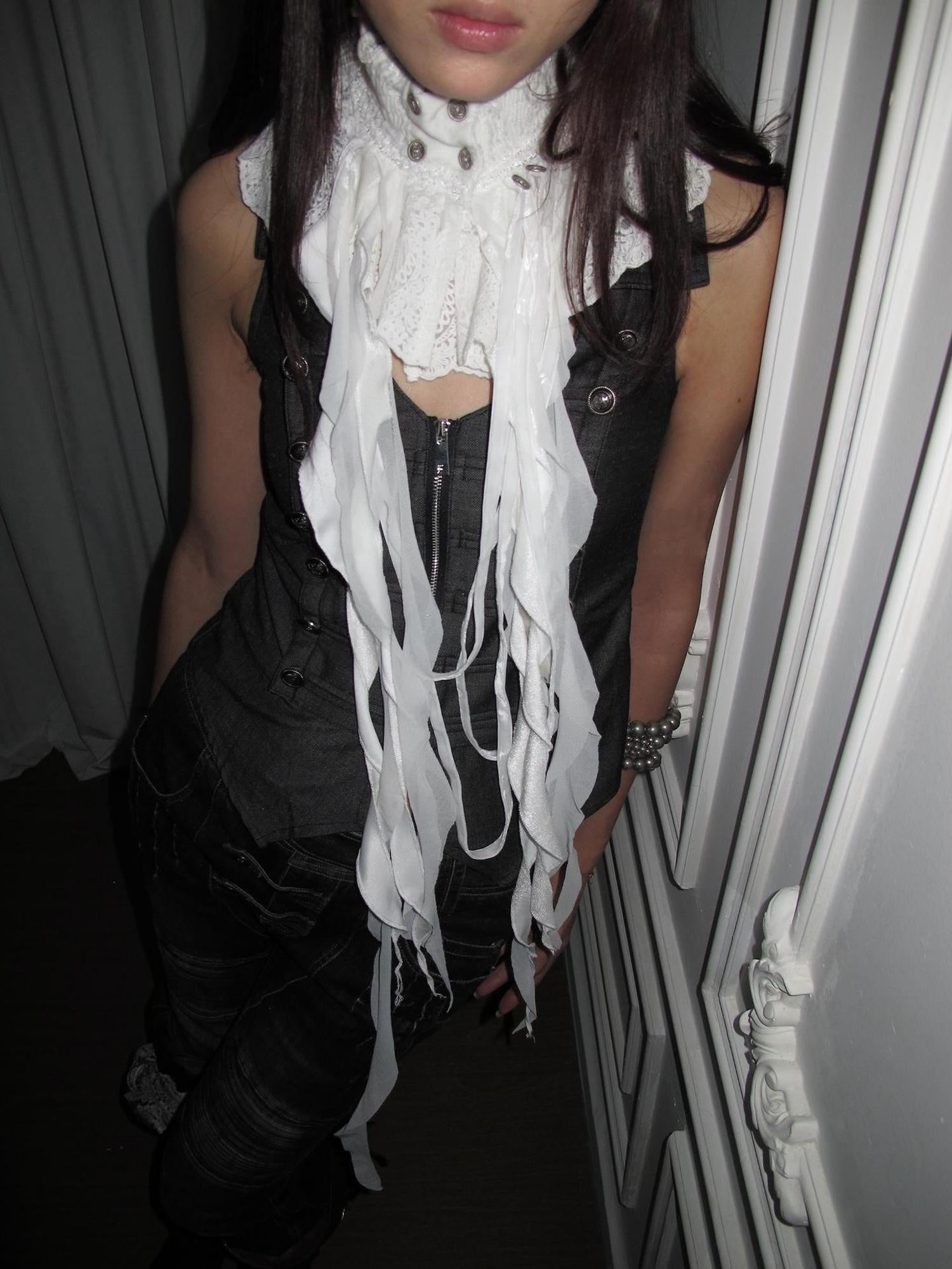 DoublePunch_need_upload Soft Lightweight Casual Polyester Lined Solid White Women Accessories