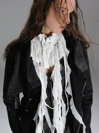 DoublePunch_need_upload Soft Lightweight Casual Polyester Lined Solid White Women Accessories