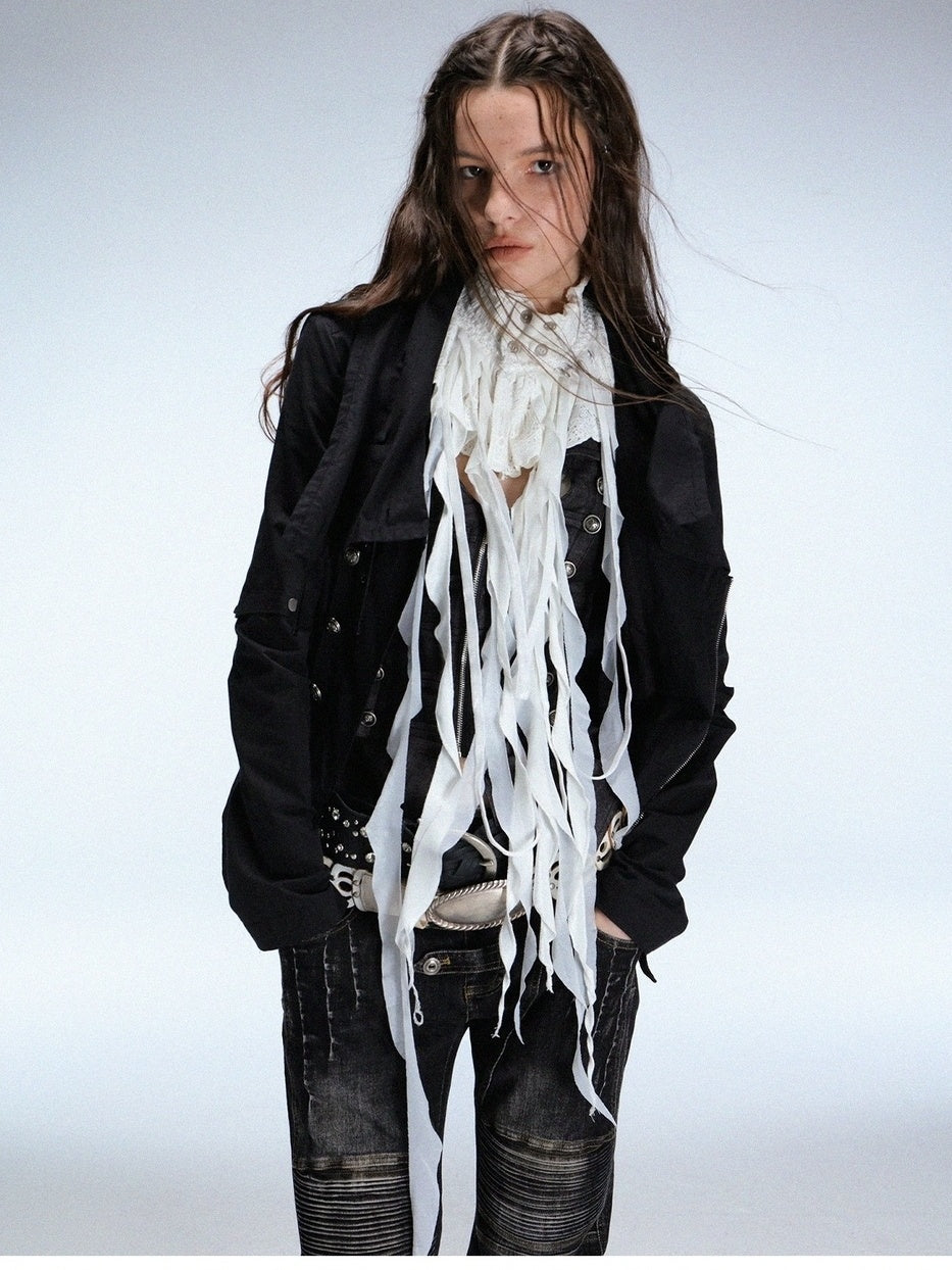 DoublePunch_need_upload Soft Lightweight Casual Polyester Lined Solid White Women Accessories