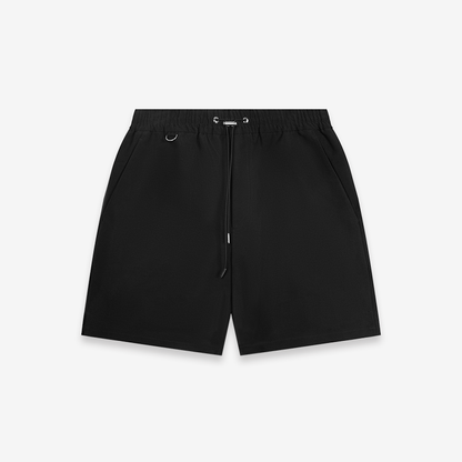 Elastic Waist Casual Shorts