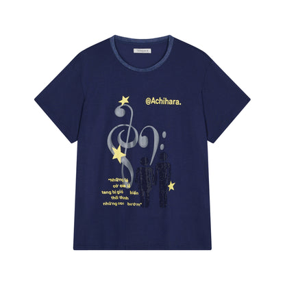 Achihara Electronic Bestie Relaxed Fit Tee