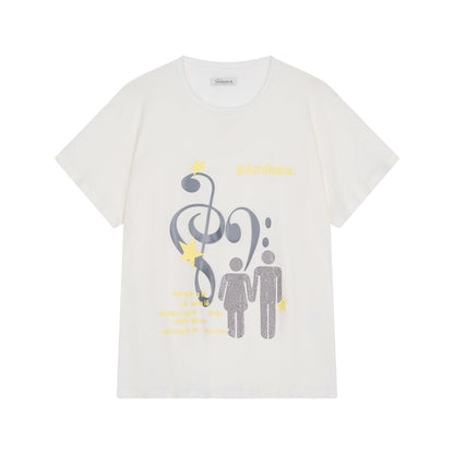 Achihara Electronic Bestie Relaxed Fit Tee