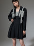 DIDDI MODA Elegant Blazer Slip Dress Set Spring Casual Chic