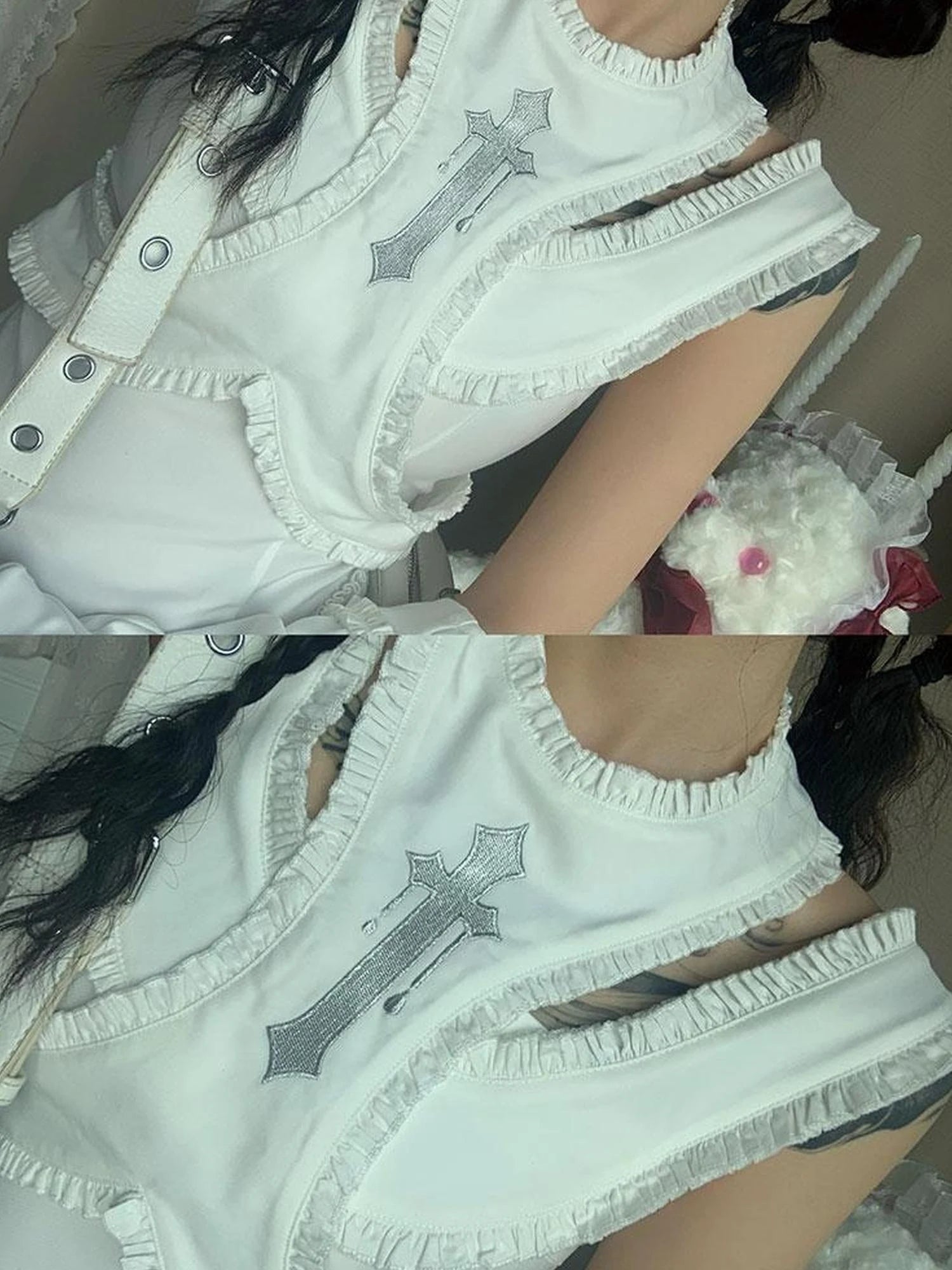 Elegant Satin Slit Dress SML Low Iron Hand Wash