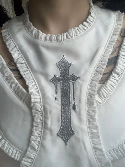 Elegant Satin Slit Dress SML Low Iron Hand Wash