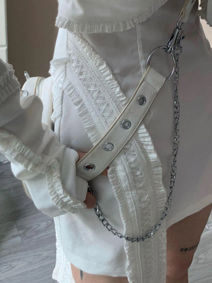 Elegant Satin Slit Dress SML Low Iron Hand Wash