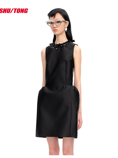 Elegant Sleeveless Office Dress for Women