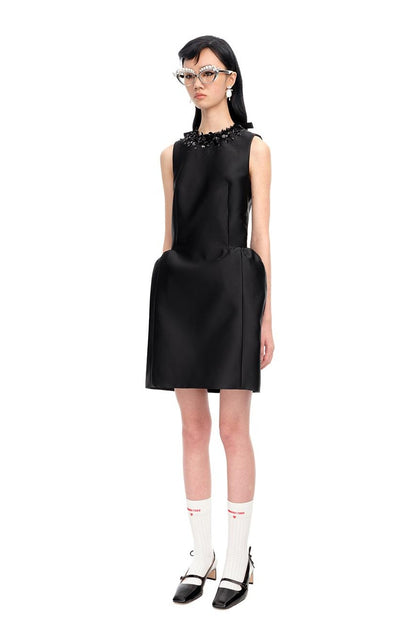 Elegant Sleeveless Office Dress for Women