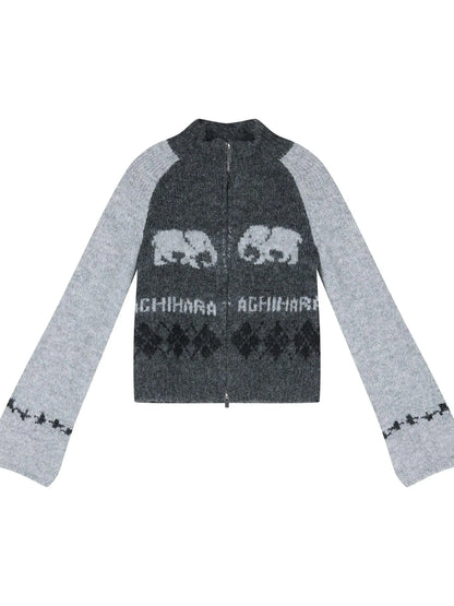 Babar Story Alpaca Knit Sweater