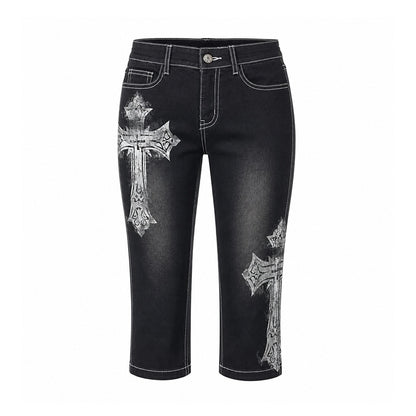 Emoha_Black_Gothic_Punk_Embroidered_Metal_Decor_Slim_Fit_Women&