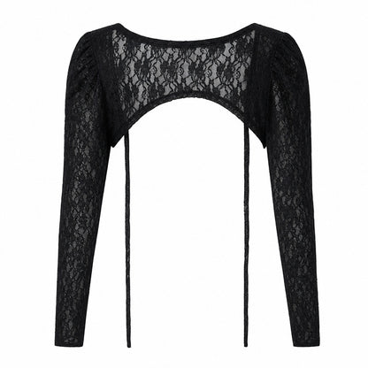 Emoha_Black_Lace_Cutout_Square_Neck_Letter_Print_Slim_Women&
