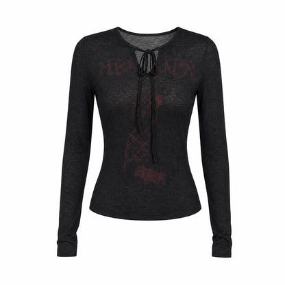 Emoha_Black_Lace_Up_Letter_Print_Punk_Slim_Women&