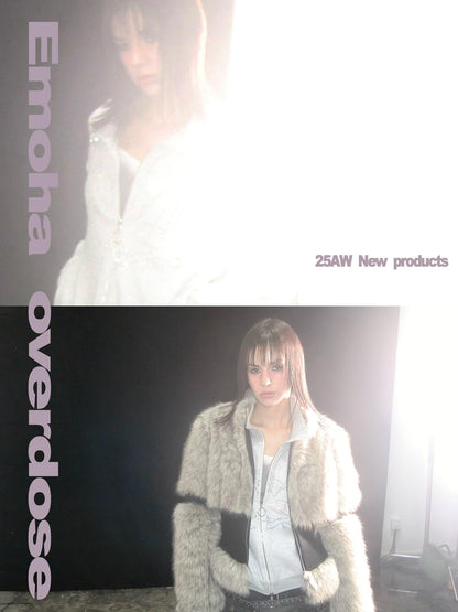 Emoha Black Wing Print Ruched High Stretch Slim Punk Women&