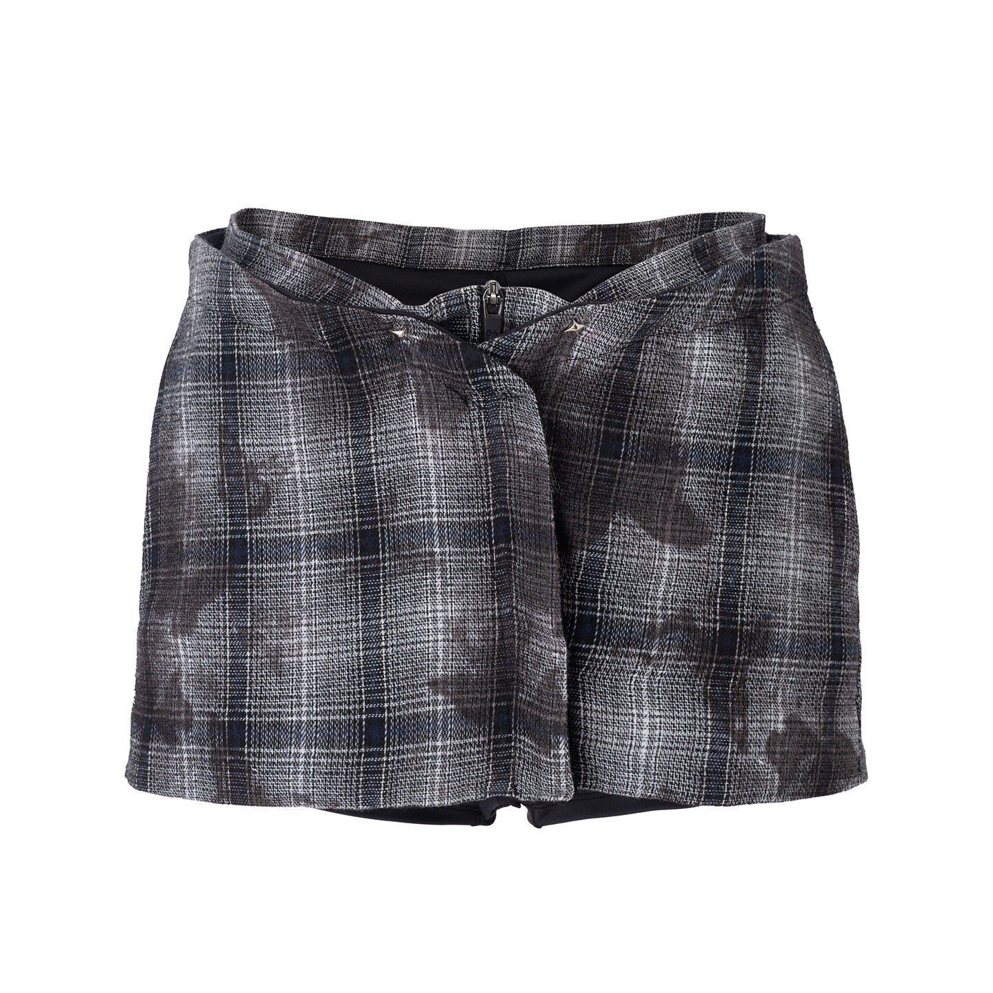 Emoha_Butterfly_Plaid_A_Line_Pocket_Mid_Waist_Slim_Women&