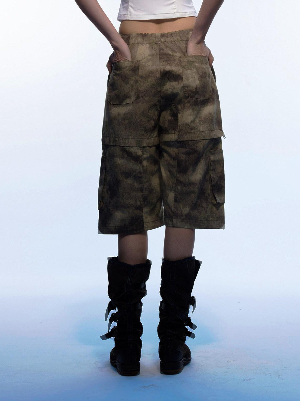 Emoha Camo Detachable Cargo Women&