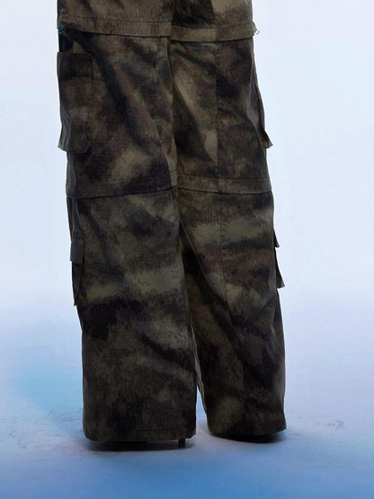 Emoha Camo Detachable Cargo Women&
