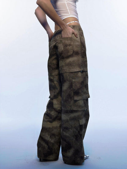 Emoha Camo Detachable Cargo Women&