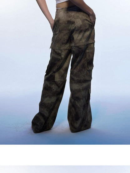 Emoha Camo Detachable Cargo Women&