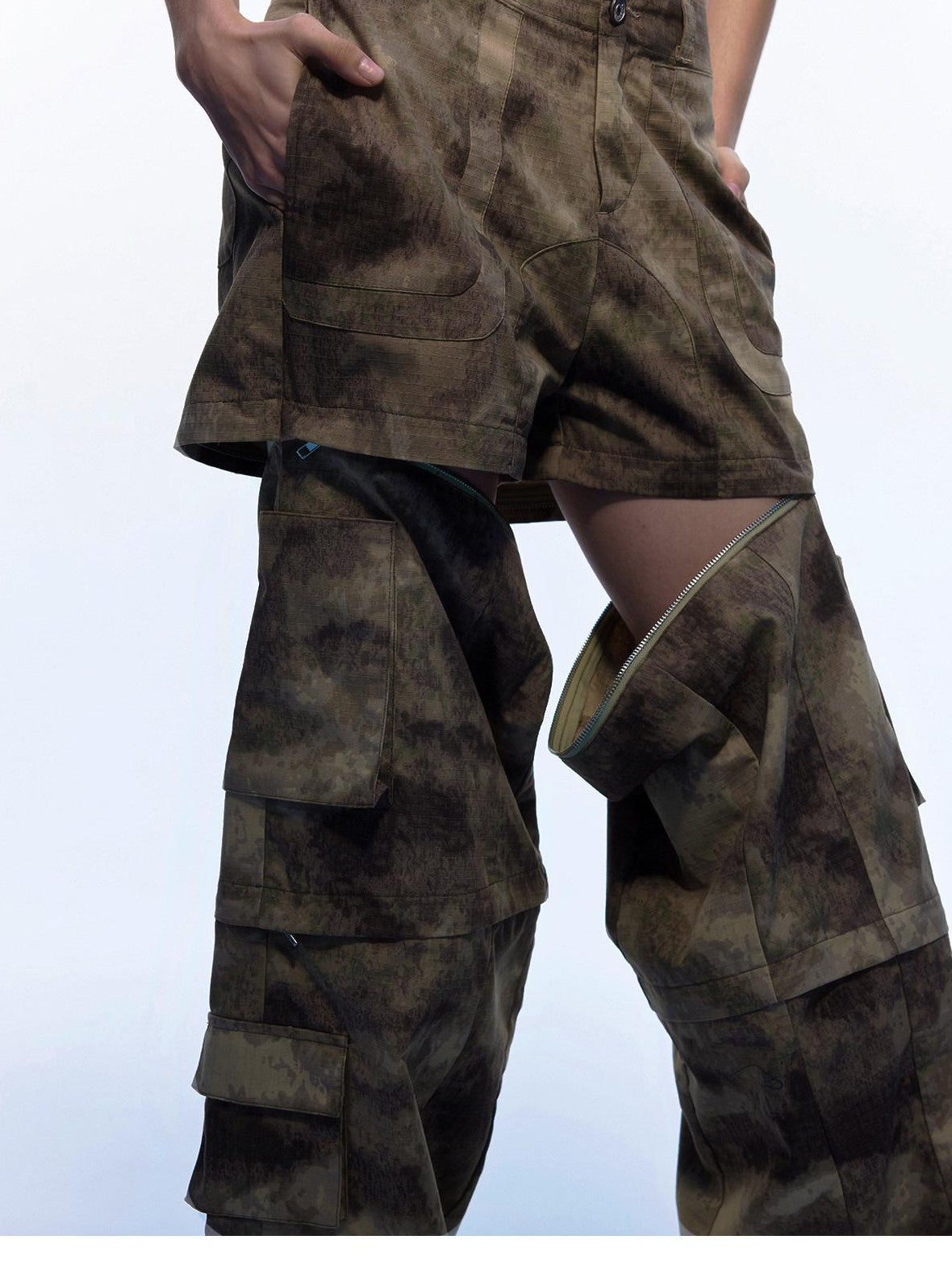 Emoha Camo Detachable Cargo Women&