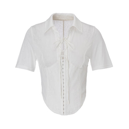 Emoha_Elegant_Herringbone_Floral_Tie_Waist_Slim_Fit_Women&