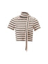 Emoha_Pink_Striped_Bow_Crewneck_Slim_Fit_Women&