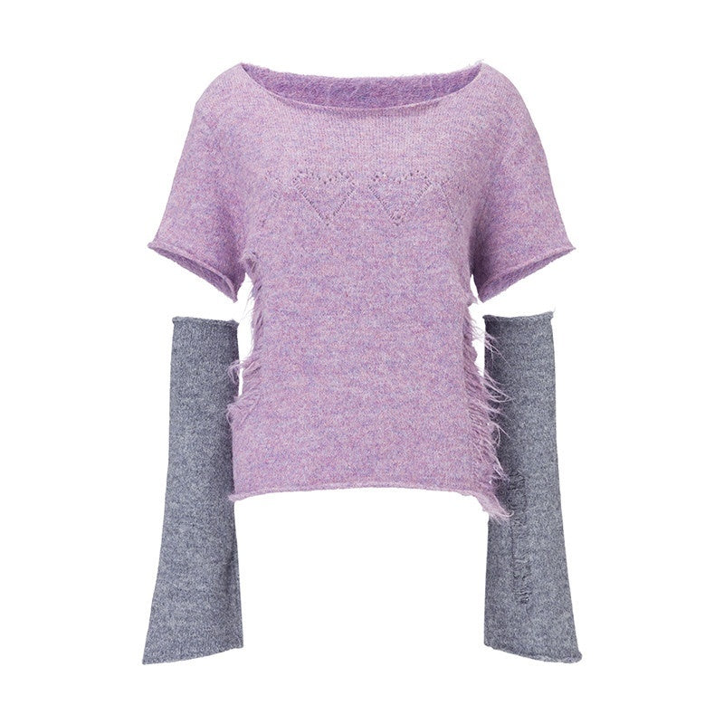 Emoha_Punk_Distressed_Soft_Knit_Purple_Women&
