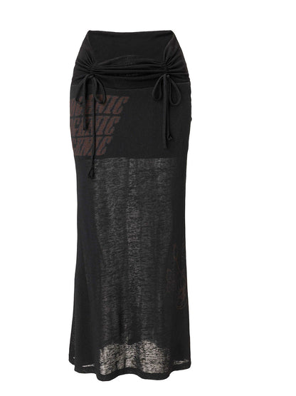 Emoha_Punk_Letter_Print_Drawstring_Mid_Waist_Women&