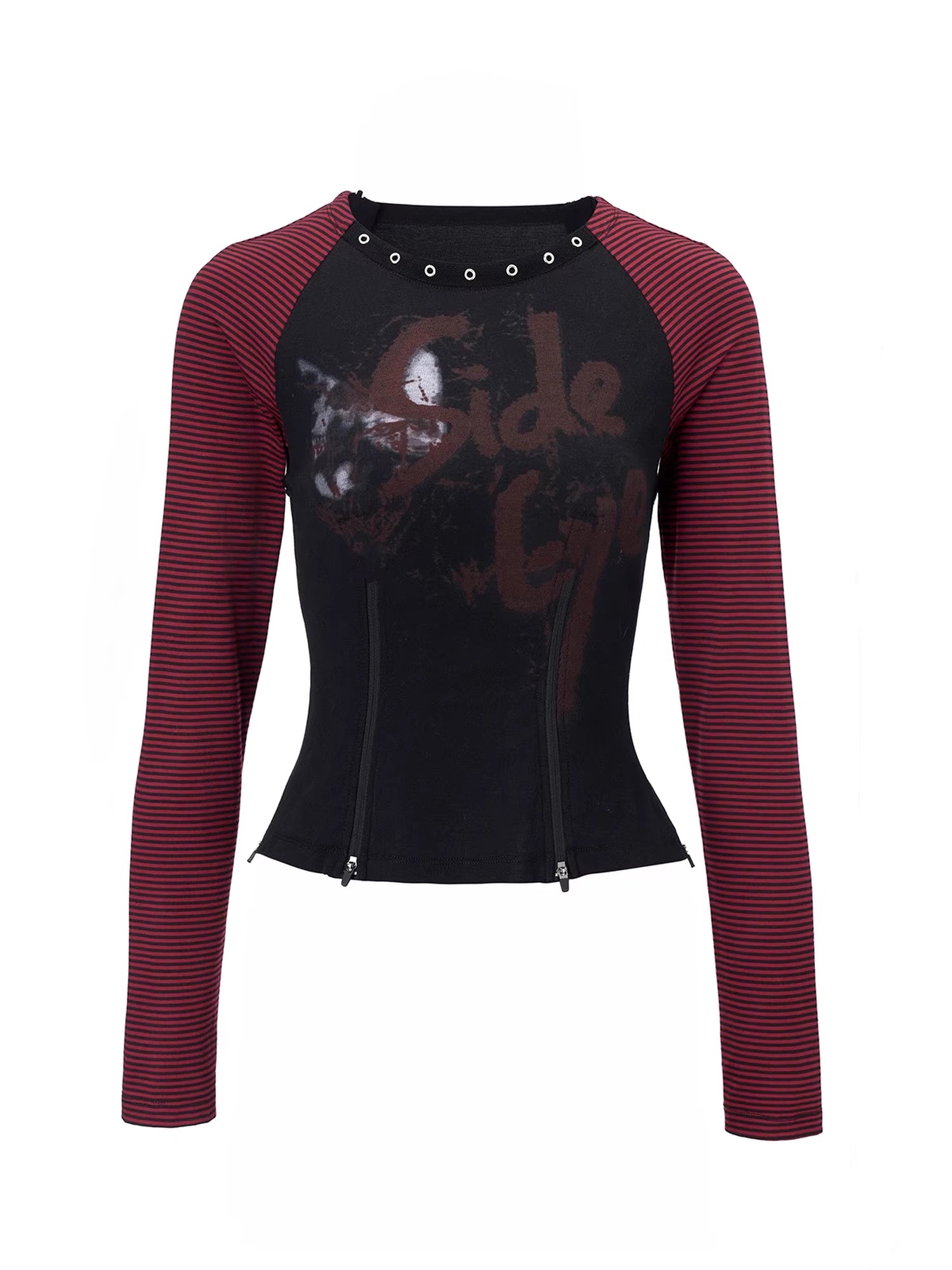 Emoha_Punk_Stripe_Multi_Way_Shoulder_Cut_Out_Top_MISSTT