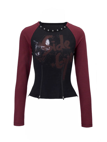 Emoha_Punk_Stripe_Multi_Way_Shoulder_Cut_Out_Top_MISSTT