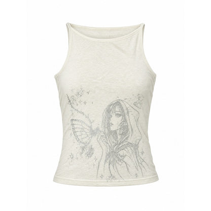 Emoha_Silver_Letter_Print_Slim_Fit_Lycra_Women&