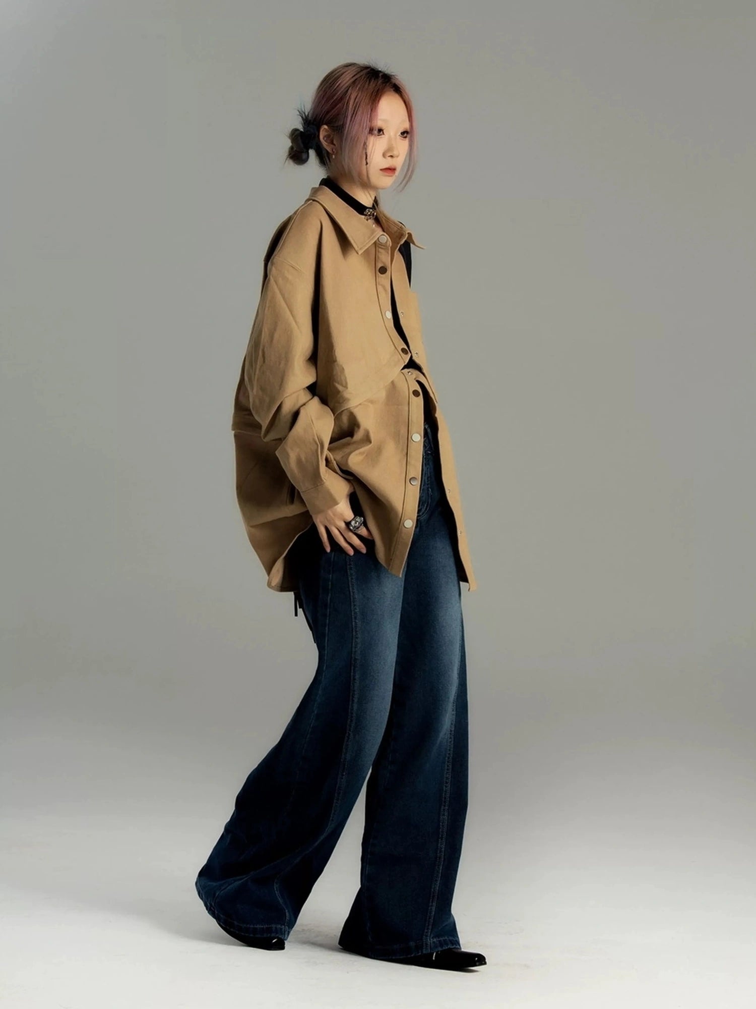 Emoha Two Way Detachable Vintage Work Jacket