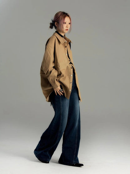 Emoha Two Way Detachable Vintage Work Jacket