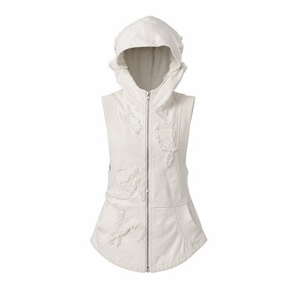 Emoha_White_Stand_Collar_Zipper_Cropped_Slim_Sleeveless_Women&