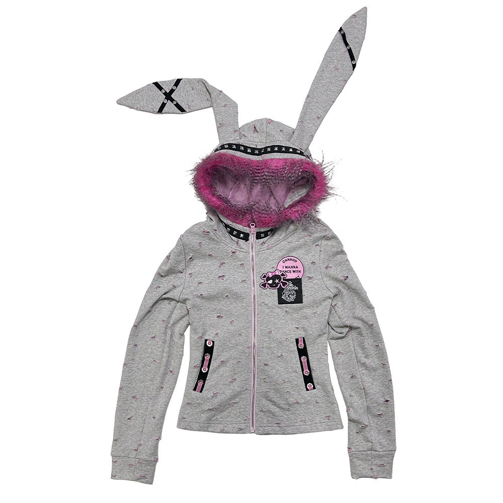 Evil_Tooth_Long_Ear_Hood_Punk_Bunny_Tooth_Graphic_Women&