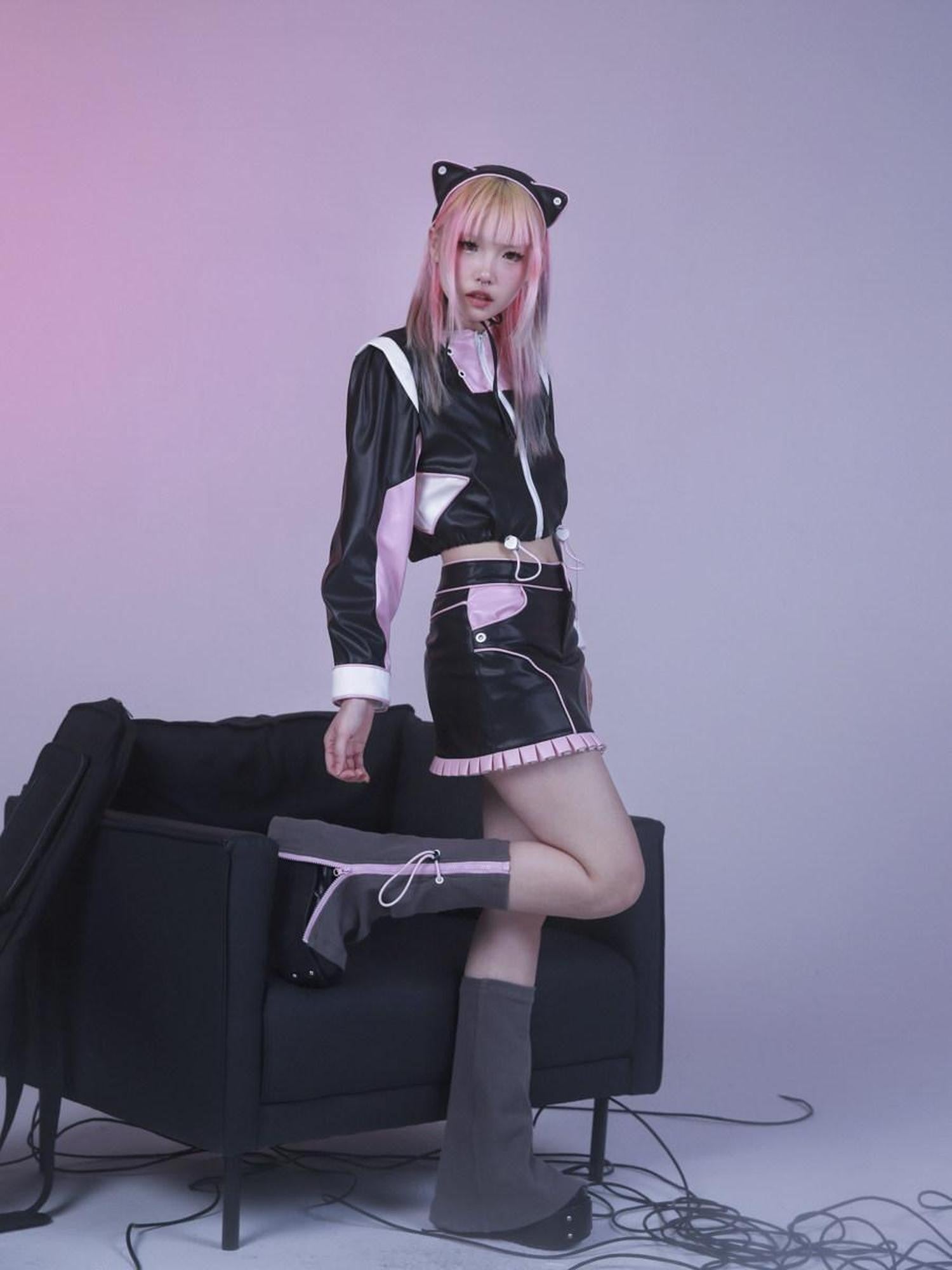 Evil Tooth Millennial Biker Subculture Leather Women&