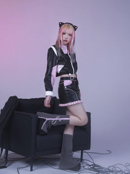 Evil Tooth Millennial Biker Subculture Leather Women&