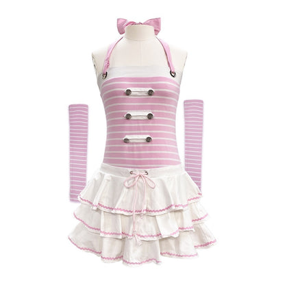 Evil_Tooth_Nautical_Striped_Tiered_Faux_Two_Piece_Women&