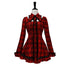 Evil_Tooth_Punk_Red_Plaid_Cutout_Studded_Women&