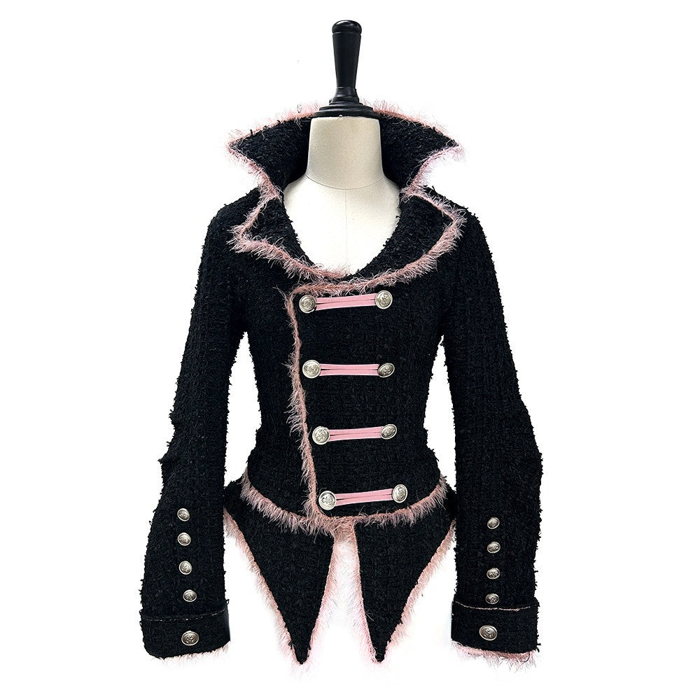 Evil_Tooth_Rose_Battle_Gothic_Double_Breasted_Cinched_Waist_Women&
