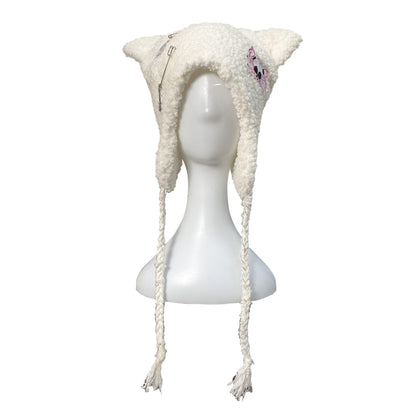 Evil_Tooth_Textured_Plush_Punk_3d_Cat_Ear_Nubby_Sculpted_Women&